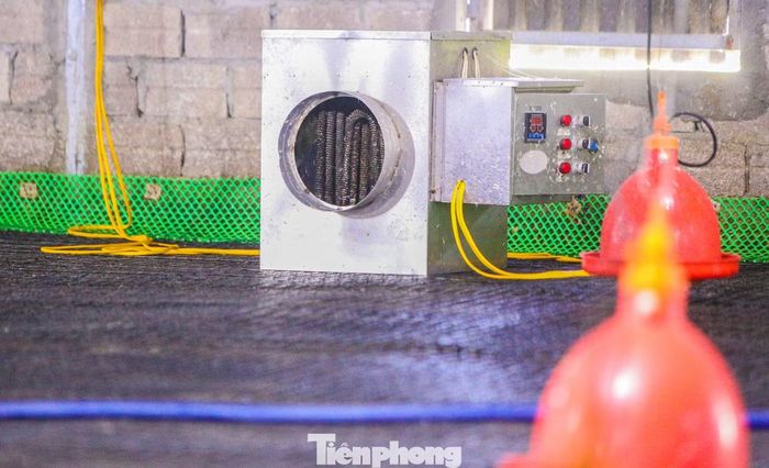 Mưa lũ cũng làm ngập, hỏng nhiều hệ thống quạt gió, thiết bị điện tử trong chuồng trại.