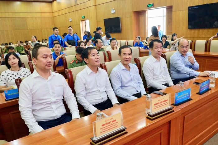 Các đại biểu tham dự Ngày hội Hiến máu tình nguyện năm 2026.