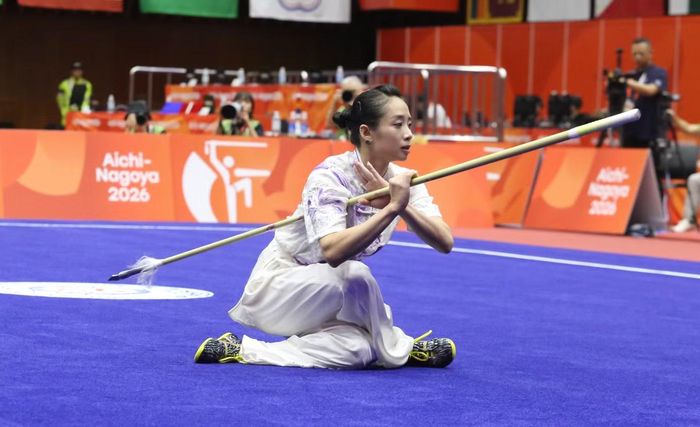 Điều khiến Dương Thúy Vi trở nên đặc biệt không chỉ là những tấm huy chương, mà còn là tinh thần chiến đấu không mệt mỏi qua năm tháng. Ảnh: Trọng Đạt.