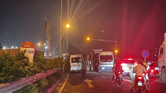 Hiện trường vụ tai nạn