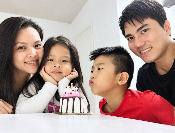Tổ ấm nhỏ hạnh phúc của vợ chồng diễn viên Thành Được.