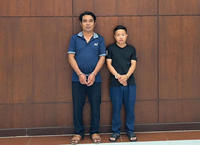 Ngô Sĩ Mạnh và Hồ Sỹ Hải. Ảnh: CACC