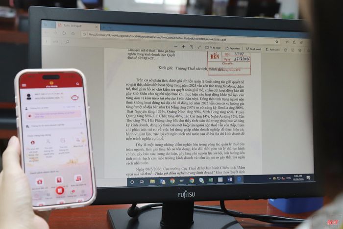 Hà Tĩnh là địa phương thuộc nhóm khá toàn quốc trong thực hiện chiến dịch “Làm sạch mã số thuế – Tháo gỡ điểm nghẽn trong kinh doanh".
