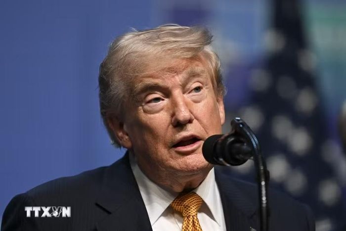 Tổng thống Mỹ Donald Trump. (Ảnh: AA/TTXVN phát)