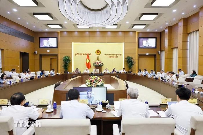 Quang cảnh phiên họp. (Ảnh: Doãn Tấn/TTXVN)