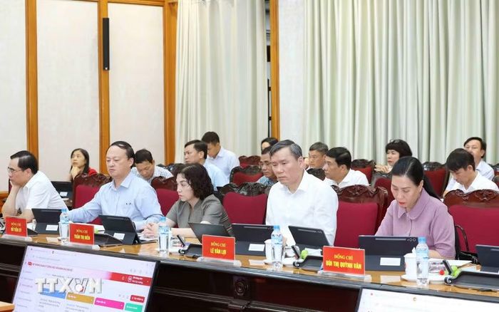 Các đại biểu tham dự cuộc họp. (Ảnh: Phương Hoa/TTXVN)
