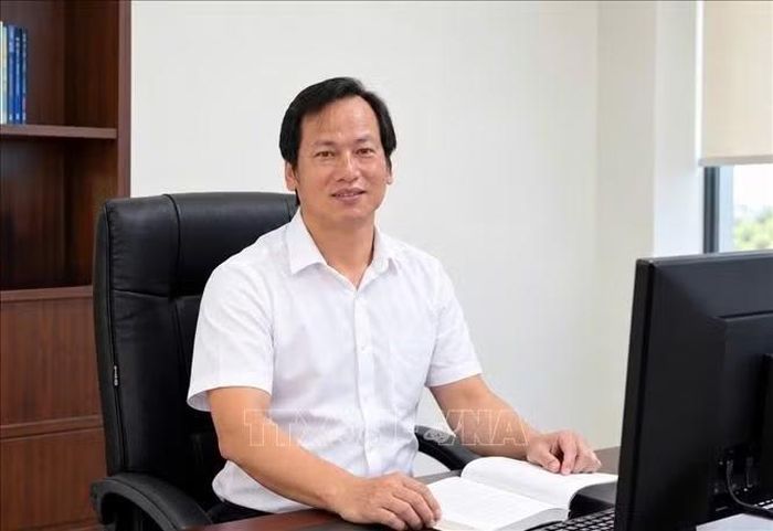 PGS.TS Nguyễn Đức Chiện, Phó Viện trưởng Viện Xã hội học và Tâm lý học (Viện Hàn lâm Khoa học xã hội Việt Nam), đánh giá việc sắp xếp đơn vị hành chính mở ra cơ hội tổ chức lại không gian phát triển. Ảnh: Diệu Thúy/TTXVN