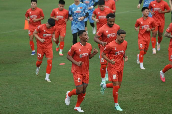 Chỉ tiêu VFF đặt ra cho đội tuyển Việt Nam tại FIFA ASEAN Cup 2026 là trận chung kết. Ảnh: TTXVN