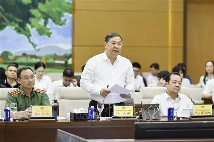 Phó Thủ tướng Thường trực Chính phủ Phạm Gia Túc phát biểu. Ảnh: Doãn Tấn/TTXVN