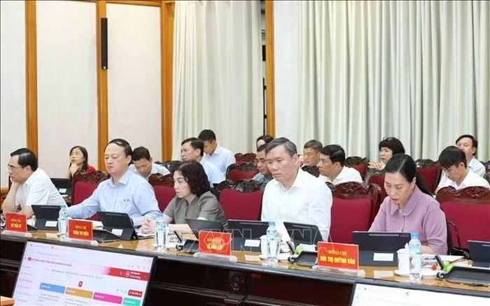 Các đại biểu tham dự cuộc họp. Ảnh: Phương Hoa/TTXVN.