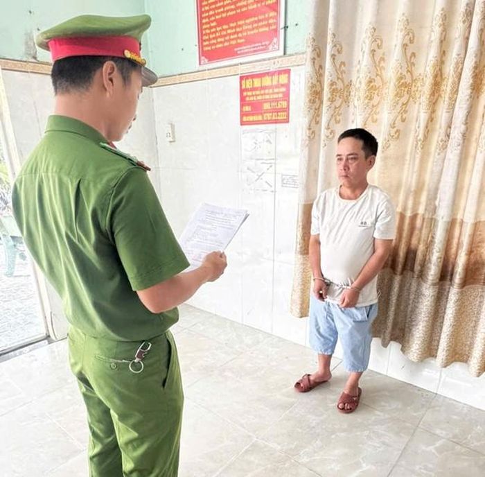 Đỗ Thành bị tạm giữ để điều tra về hành vi cố ý gây thương tích dẫn đến chết người. Ảnh: Công an Tp.Đà Nẵng.