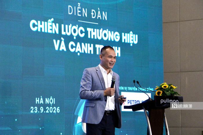 TS. Đoàn Đức Thuận - Phó Viện trưởng Viện Chiến lược Thương hiệu và Cạnh tranh (Ảnh: Việt Anh).