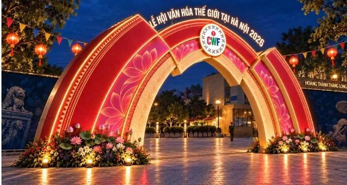Phối cảnh cổng chào của lễ hội. Ảnh. BTC