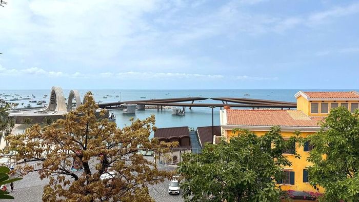 Một góc thị trấn Hoàng hôn - Địa Trung Hải, đảo Phú Quốc. Ảnh: Ngọc Bích - TTXVN