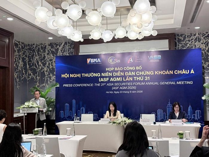 Việt Nam lần đầu đăng cai Hội nghị thường niên Diễn đàn Chứng khoán châu Á. Ảnh: Thùy Dương/Bnews/vnanet.Vn