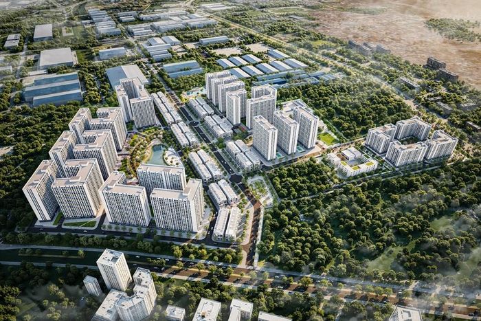 Dự án NOXH Hoà Phát – Yên Mỹ có quy mô 31 ha với tổng vốn đầu tư gần 5.000 tỷ đồng.