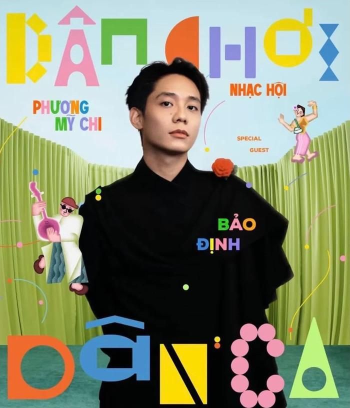 Phương Mỹ Chi thông báo diễn viên Bảo Định là khách mời đặc biệt tại đêm nhạc Dân Chơi Dân Ca vào tháng 10 sắp tới.