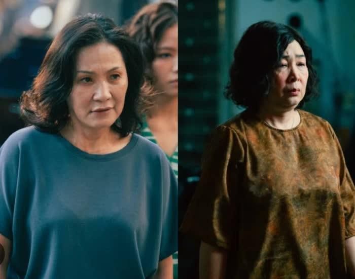 Hồng Đào và NSND Hồng Vân trong Lên Hương.