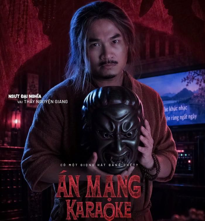 NSƯT Đại Nghĩa gây chú ý với tạo hình thầy Nguyện Giang trong Án Mạng Karaoke. Ảnh: ĐPCC
