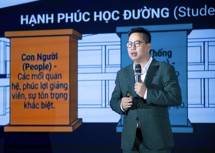 PGS.TS Trần Thành Nam, Hiệu trưởng Trường Đại học Giáo dục - Đại học Quốc gia Hà Nội.