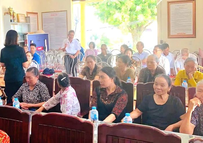 Hoạt động tuyên truyền thu hút sự tham gia của đông đảo phụ nữ