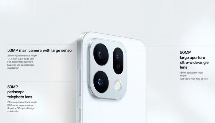 Camera sau của máy