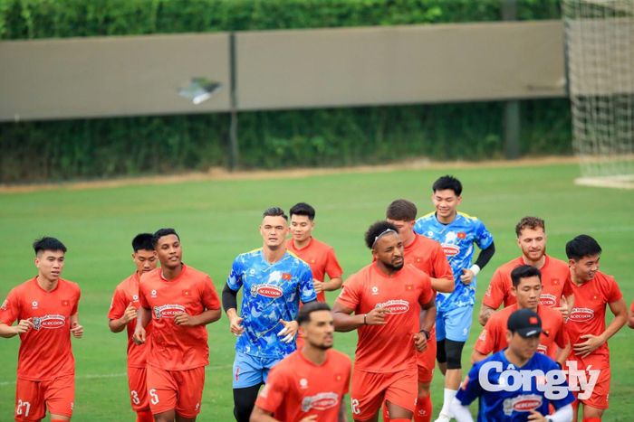 Tuyển Việt Nam tập trung trở lại chuẩn bị FIFA ASEAN Cup 2026. Ảnh: VFF.