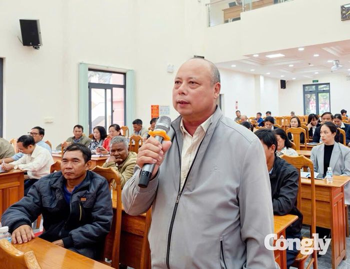 Cử tri Phạm Đức Chiến, thôn R’Chai.