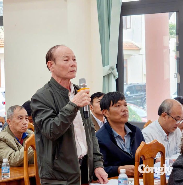 Cử tri Nguyễn Văn Trạc, xã Nam Ban Lâm Hà.