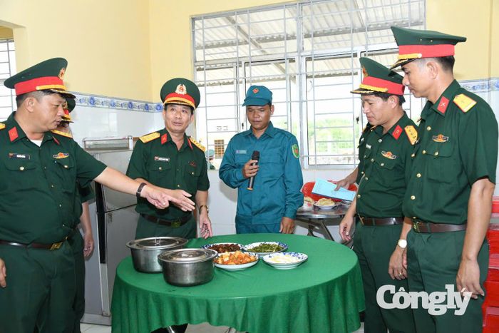 Các đơn vị DQTT đảm bảo được đời sống vật chất tinh thần cho chiến sĩ.