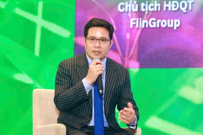 Ông Nguyễn Quang Thuân, Chủ tịch FiinGroup, nhấn mạnh các quỹ cần duy trì kết quả đầu tư ổn định thay vì phụ thuộc vào một chu kỳ thị trường. Ảnh: HT