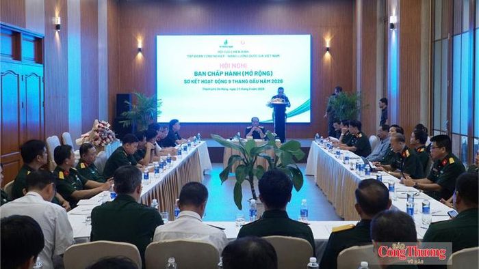 Hội nghị Ban chấp hành (mở rộng) Hội Cựu chiến binh Petrovietnam sơ kết hoạt động 9 tháng đầu năm 2026