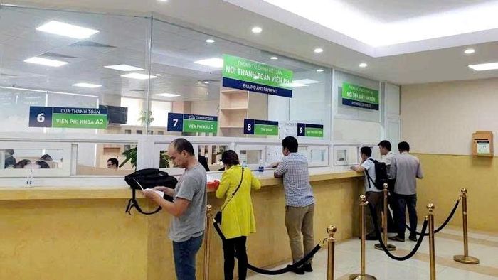 Thanh toán chi phí khám chữa bệnh bảo hiểm y tế. Ảnh: Thu Hằng.