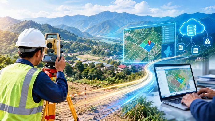 Cơ sở dữ liệu đất đai sau khi hoàn thành phải được đưa vào hoạt động ngay, phục vụ công tác quản lý đất đai, giải quyết thủ tục hành chính của người dân, doanh nghiệp. Ảnh minh họa