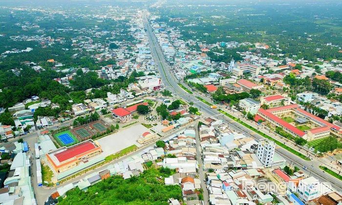 Một góc xã Châu Thành ngày nay. Ảnh: HOÀI THU