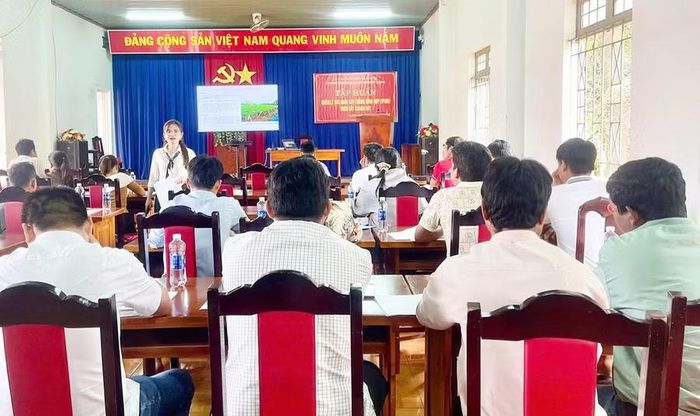 Quang cảnh lớp tập huấn. Ảnh: Nguyễn Tuấn