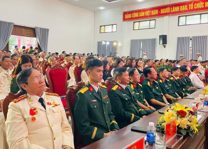 Các đại biểu dự lễ kỷ niệm. Ảnh: P.D