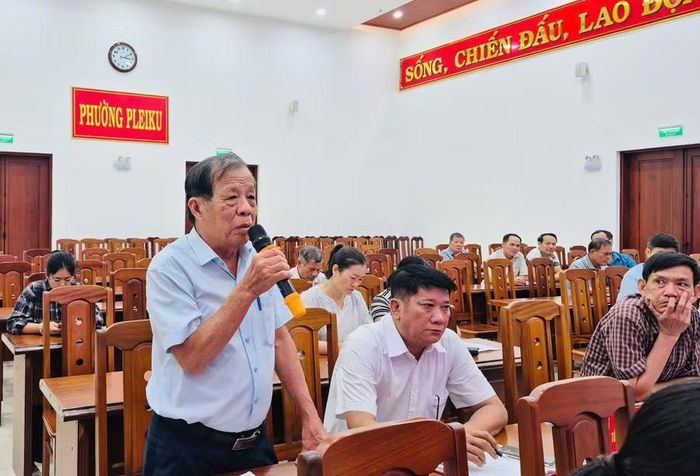 Đại biểu tham gia ý kiến tại hội nghị. Ảnh: Phương Thảo
