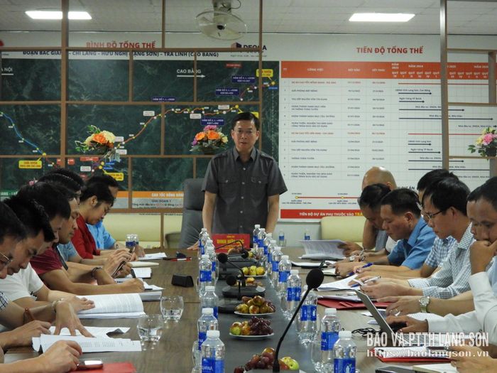 Đồng chí Đinh Hữu Học, Ủy viên Ban Thường vụ Tỉnh ủy, Phó Chủ tịch Thường trực UBND tỉnh phát biểu kết luận tại buổi kiểm tra