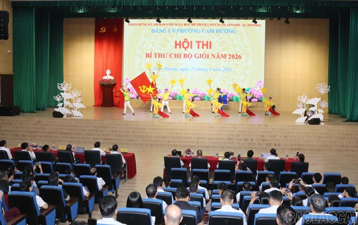 Quang cảnh hội thi.