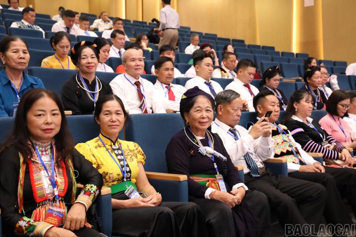 Đại biểu phấn khởi trước kết quả hoạt động của Hội trong giai đoạn 2020 - 2025.