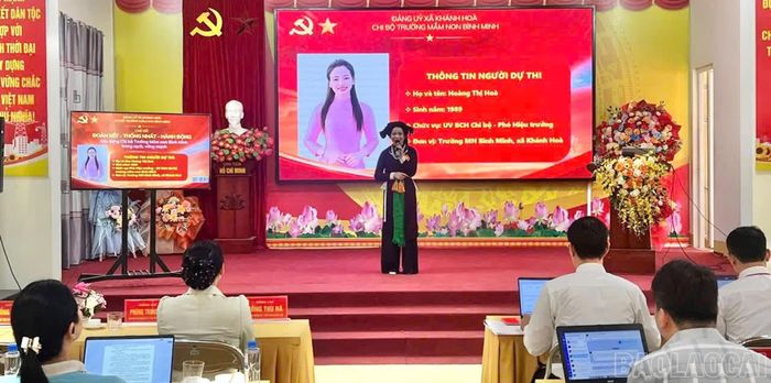 Thí sinh tham gia thi vòng chung khảo.