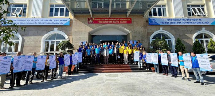 BHXH tỉnh đẩy mạnh ra quân tuyên truyền chính sách BHXH, BHYT