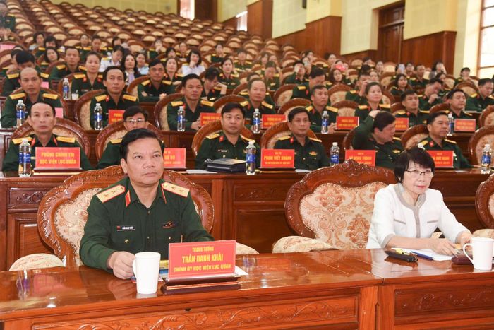 Trung tướng Trần Danh Khải, Chính ủy Học viện tham dự khai mạc