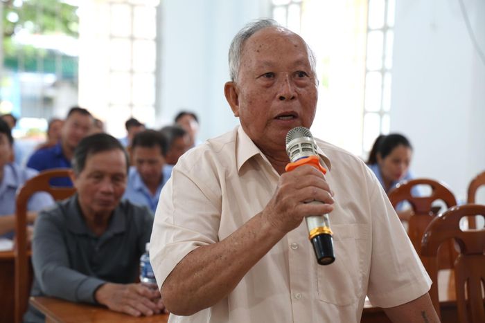 Cử tri Nguyễn Văn Hoàng, thôn Đức Phú 2 kiến nghị về mức giá hỗ trợ hoa màu, tài sản của người dân sau thiên tai chưa thỏa đáng
