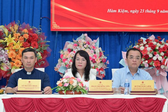 Tổ số 5 Đoàn ĐBQH tỉnh tiếp xúc cử tri tại xã Hàm Kiệm