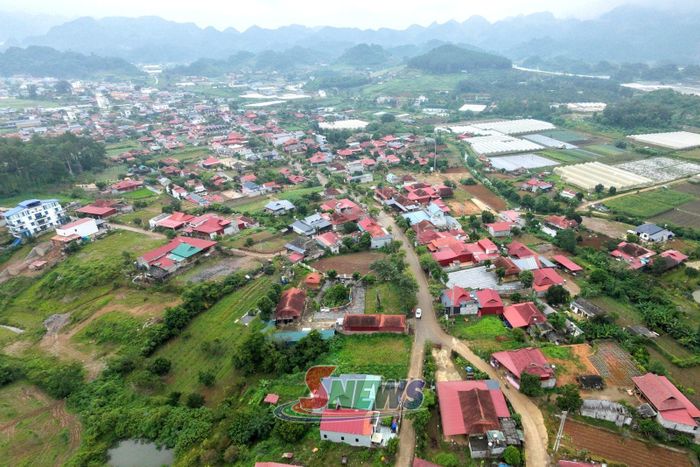 Một góc trung tâm phường Mộc Sơn.