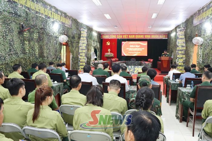 Diễn tập tác chiến phòng thủ xã Tân Phong năm 2026.