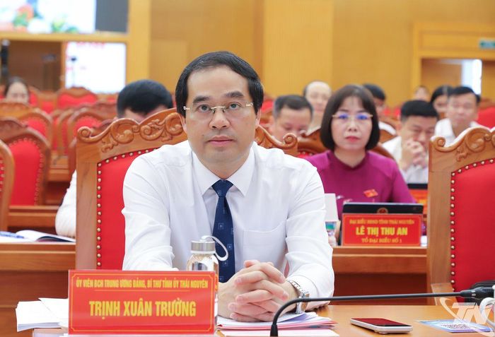 Đồng chí Trịnh Xuân Trường, Ủy viên Trung ương Đảng, Bí thư Tỉnh ủy dự Kỳ họp.