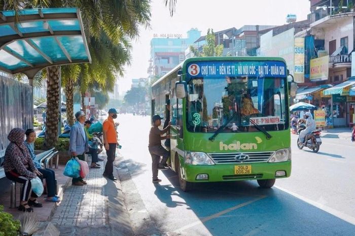 Vận tải xanh tạo động lực phát triển mới. (Ảnh: Sở Xây dựng tỉnh Thái Nguyên)